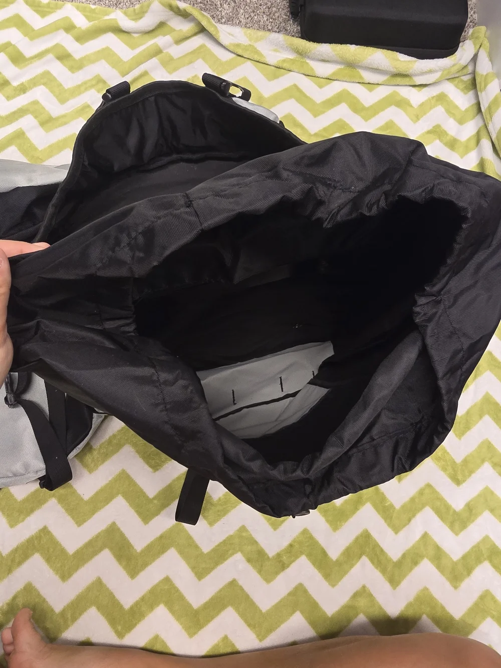 Pair of Black and Light Gray Bike Trans It Epic Pannier Bags New